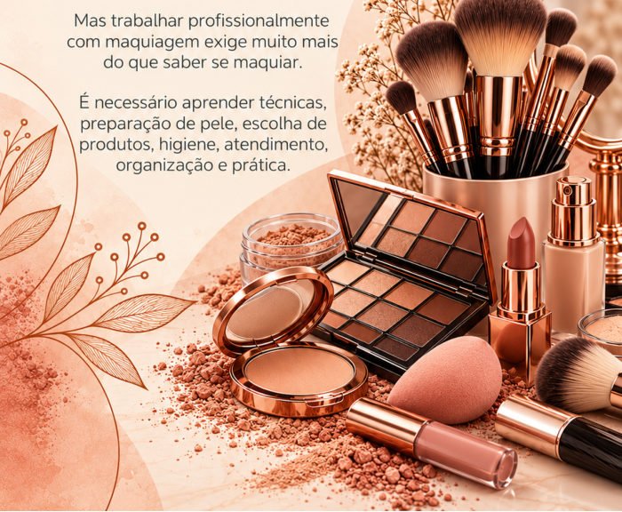 Ilustração do capítulo de maquiagem