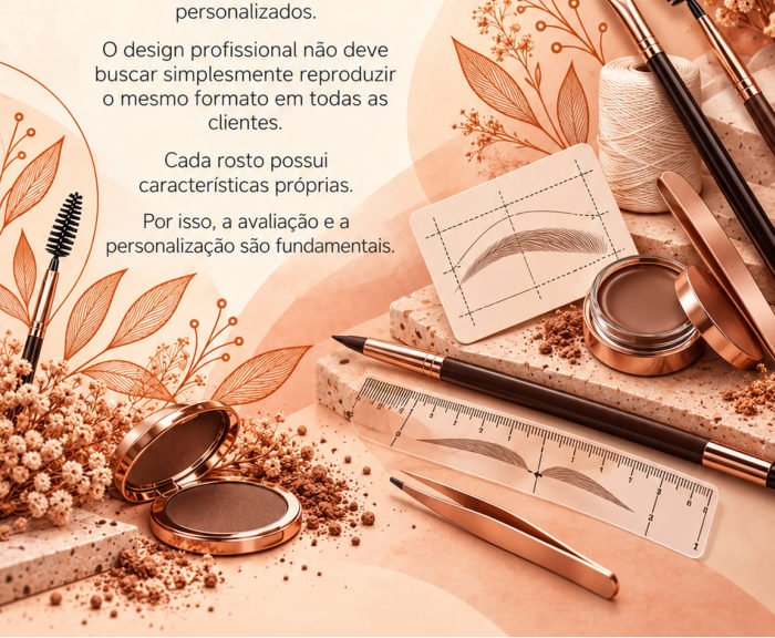 Ilustração do capítulo de design de sobrancelhas