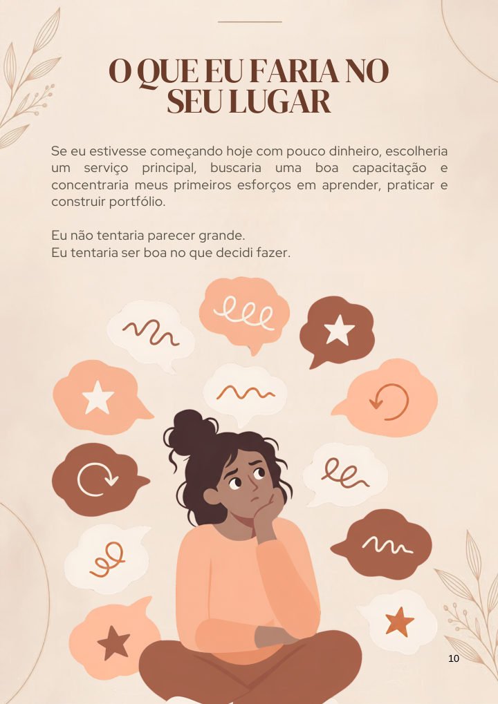Página: O que eu faria no seu lugar